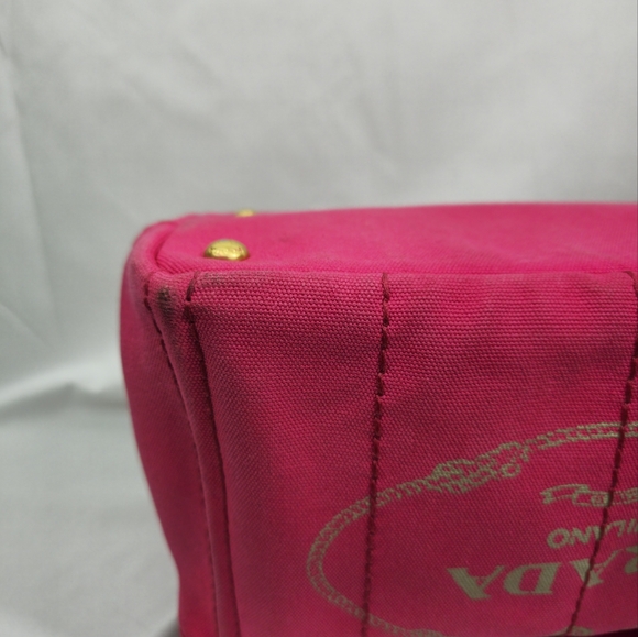 Pink Prada Canapa PM size - Picture 6 of 12
